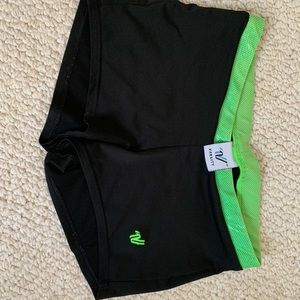 VARSITY spandex shorts
